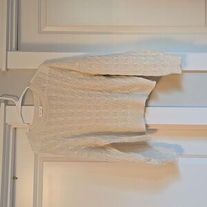 Blu Pepper Cream Lightweight Sweater